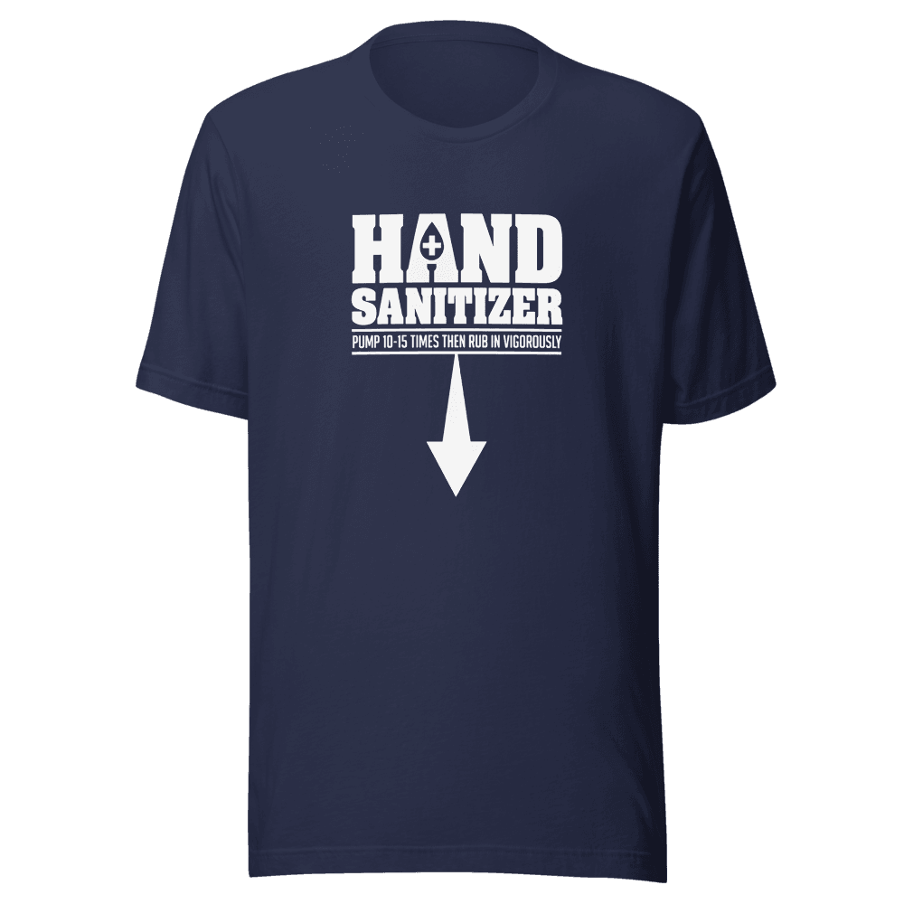 Hand Sanitizer Unisex — Unisex T-Shirt — Front