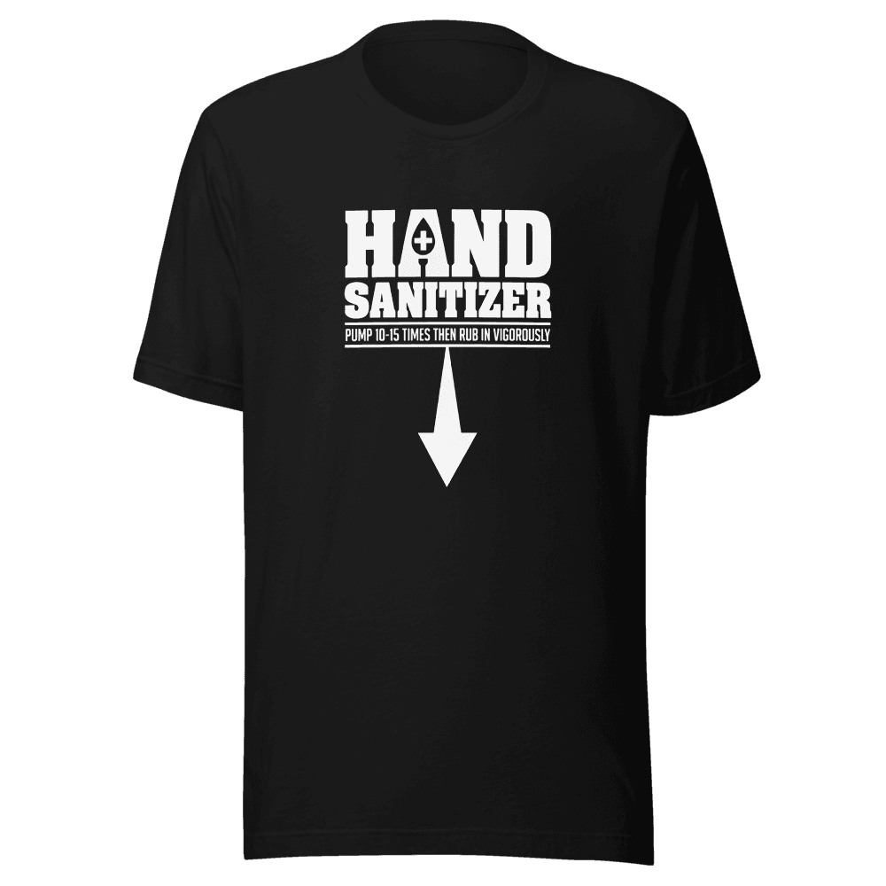 Hand Sanitizer Unisex — Unisex T-Shirt — Front