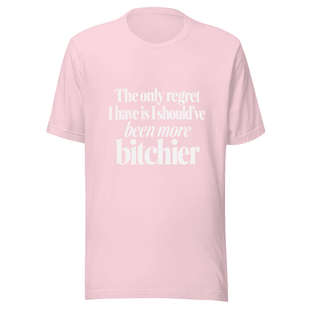 The Only Regret — Unisex T-Shirt — Front