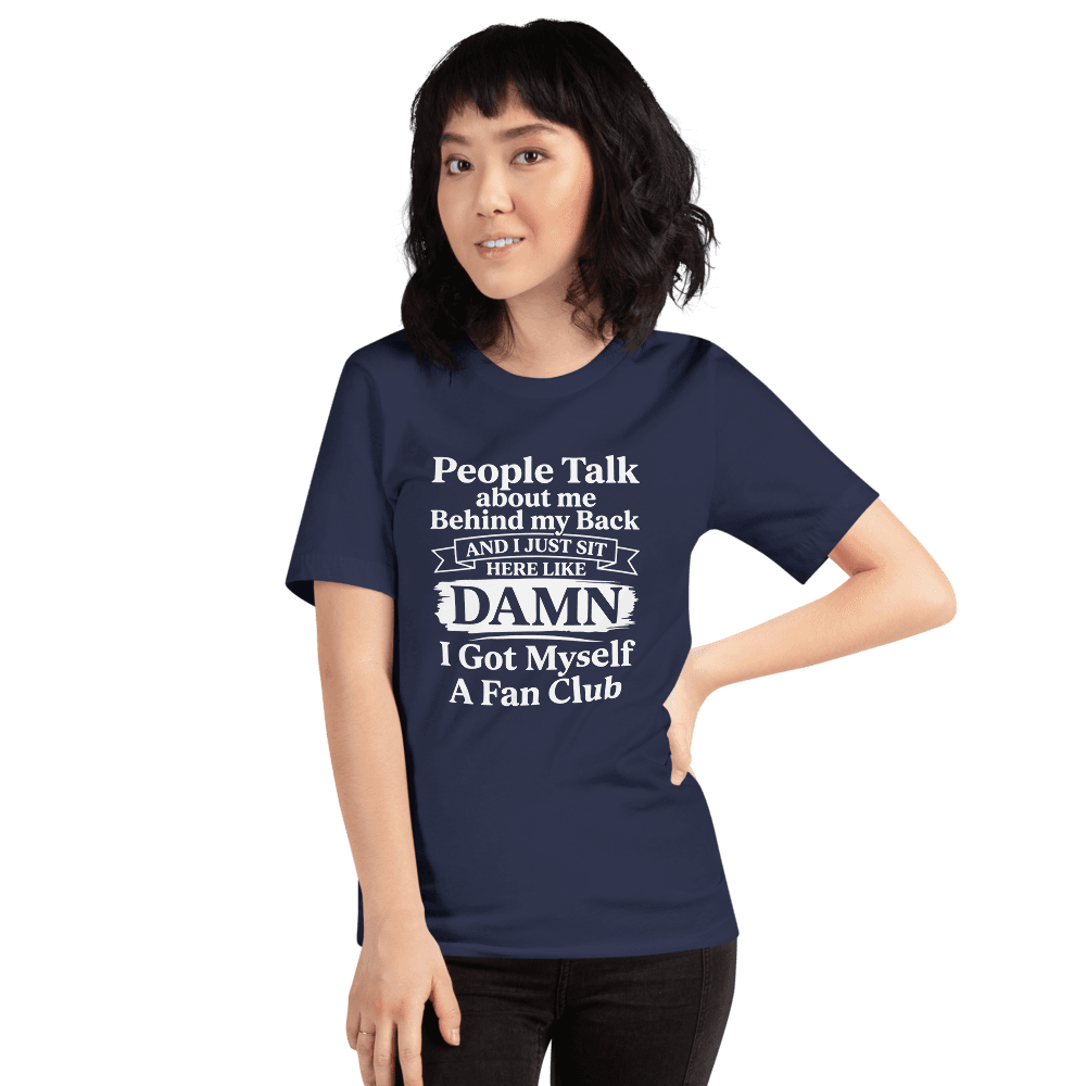 People Talk About Me — Unisex T-Shirt — Front