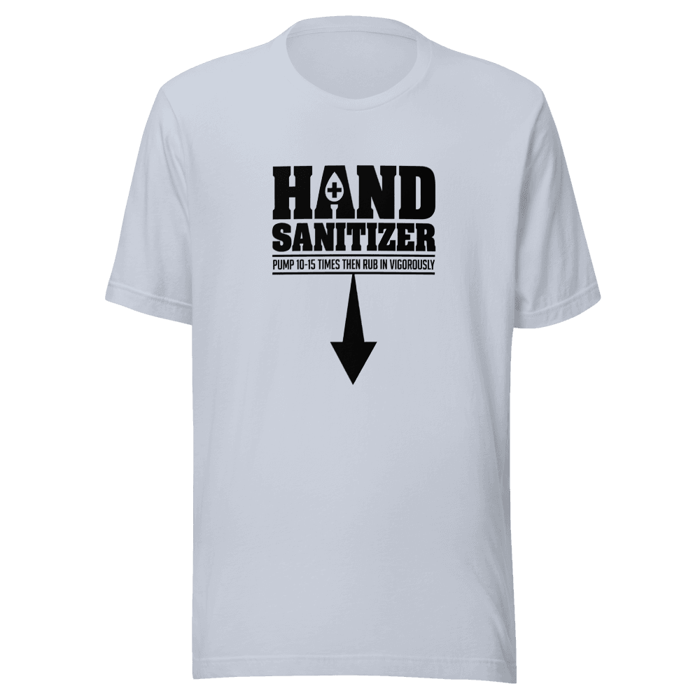 Hand Sanitizer Unisex — Unisex T-Shirt — Front