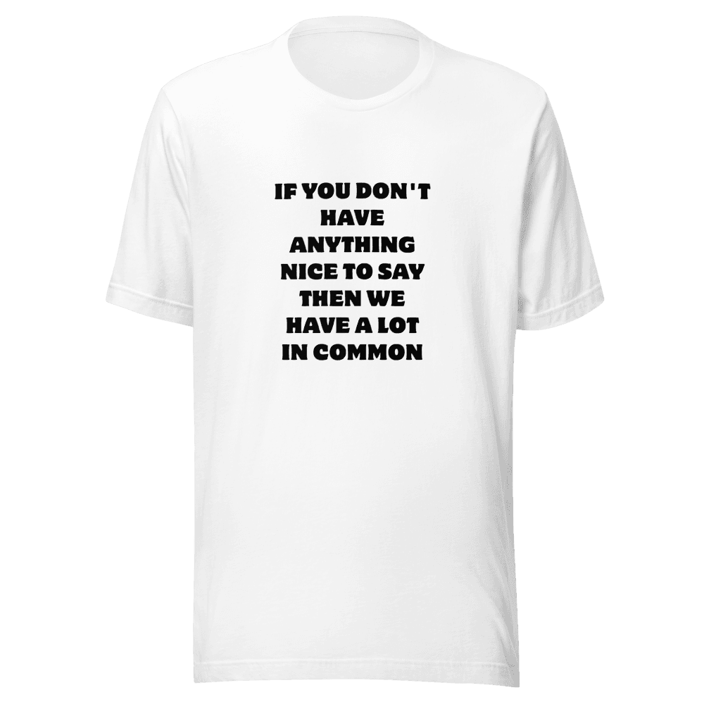 IF YOU DON'T HAVE