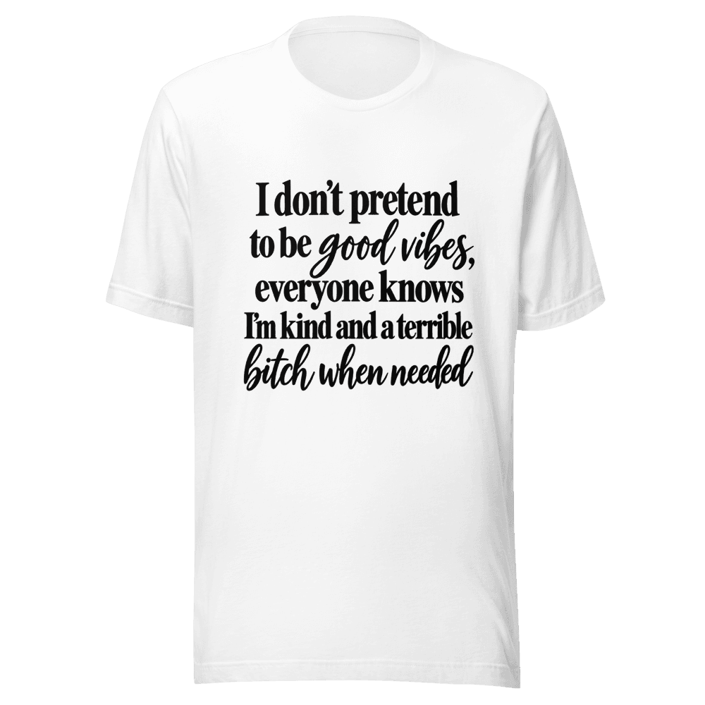 I Don't Pretend To be Good Vides